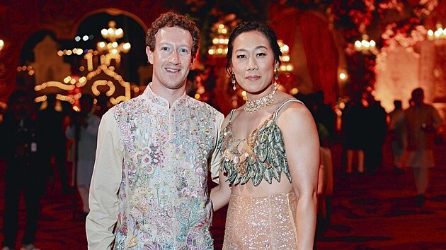 Mark Zuckerberg s man�elkou Priscillou