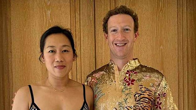 Mark Zuckerberg s man�elkou Priscillou