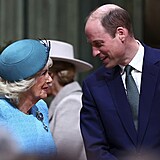 Krlovna Camilla a princ William