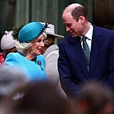 Krlovna Camilla a princ William
