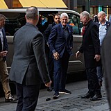Bill Clinton dorazil dorazil do prask Reduty.