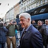 Bill Clinton dorazil dorazil do prask Reduty.