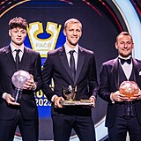 Fotbalista roku 2023- Ladislav Krej, Tom Souek a Vladimr Coufal