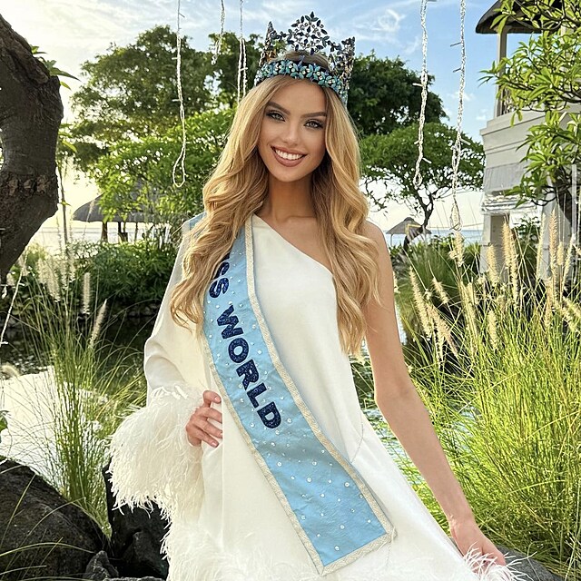 Krystyna Pyszkov� je novou Miss World 2024