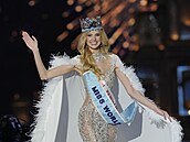 Pyszková je teprve druhá eka, která prestiní titul Miss World získala. Ped...