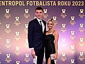 Fotbalista roku 2023- Matj Ková s pítelkyní Andreou Machákovou