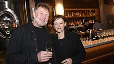 Klára Pollertová-Trojanová s p�ítelem