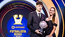 Fotbalista roku 2023- Ladislav Krejí s pítelkyní