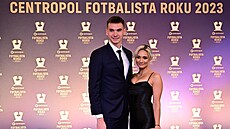 Fotbalista roku 2023- Matj Ková s pítelkyní Andreou Machákovou
