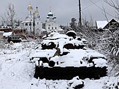 Válka na Ukrajin: Rusové pokraují v útocích u Doncka a Kupjansku.