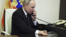 V prvním proslovu po masové vra�d� Putin nazna�il spojitost s Ukrajinou.