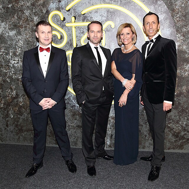Radek Bala, Jan Rvai, Tatiana Drexler a Zdenk Chlopk, StarDance