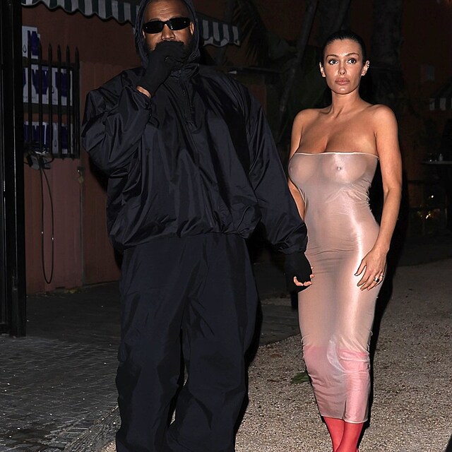 Kanye West a Bianca Censori