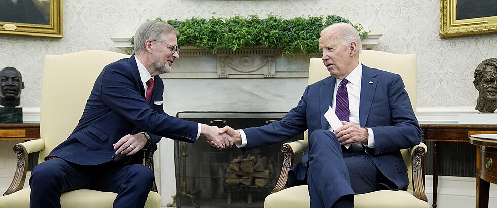 Petr Fiala, Joe Biden