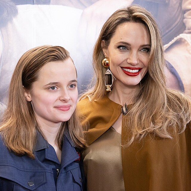 Angelina Jolie se svou dcerou Vivienne