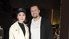 Zden�k Bahenský se svou p�ítelkyní Klárou