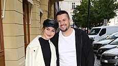 Zden�k Bahenský se svou p�ítelkyní Klárou