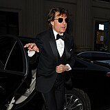 Tom Cruise na narozeninov oslav Victorie Beckham