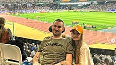 Jan Kavalír se svou enou Martinou