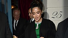 Salma Hayek na narozeninové oslav� Victorie Beckham