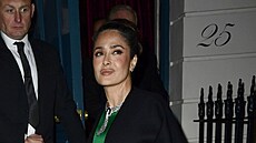 Salma Hayek na narozeninové oslav� Victorie Beckham