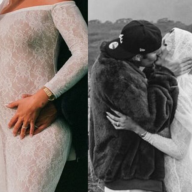 Justin s Hailey ekaj miminko.