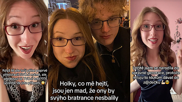 Tiktokerka randí s bratrancem. Miluji to dávat klukům do zadečku, říká