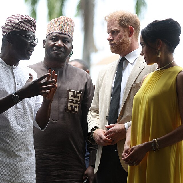 Meghan a Harry v Nig�rii.