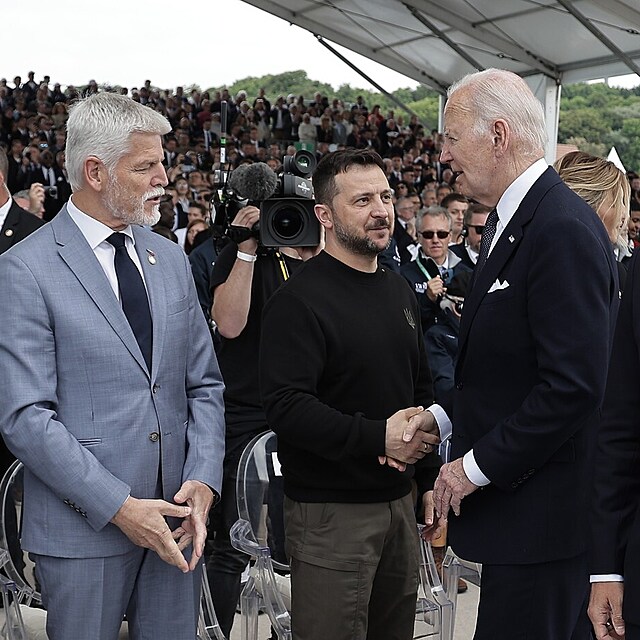 Petr Pavel potkal i Joea Bidena.