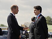 Princ William, Justin Trudeau