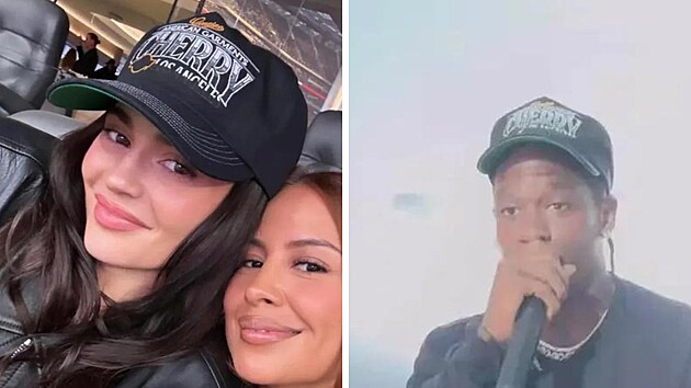 Kylie Jenner a Travis Scott vynesli v rozmez� p�r dn� stejnou k�iltovku.