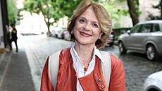 Ta�jana Medvecká na p�edstavení seriálu Mozaika
