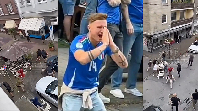 Agresivní fanoušci na Euru: Tekla krev, létaly židle a skandovalo se jméno ruského prezidenta