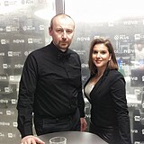 Marcela kbov mla ve studiu i Radka Matlacha.