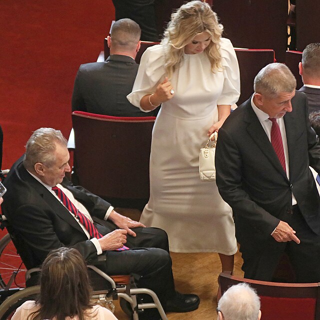 Andrej Babi na inauguraci Petera Pellegriniho