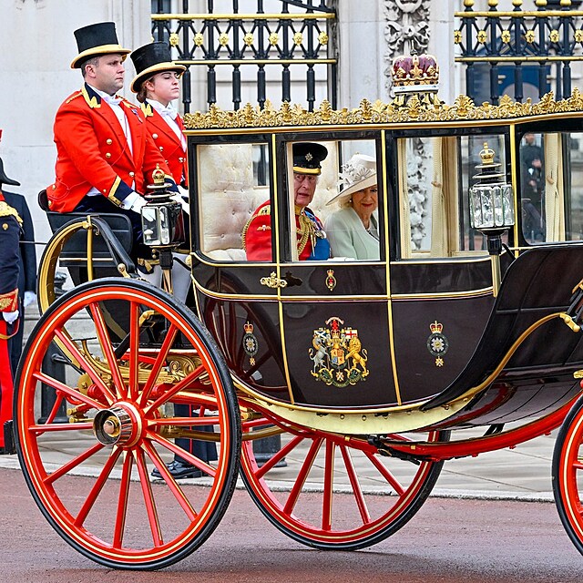 Kr�l Karel III. a Camilla Britsk� 