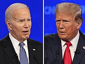 Joe Biden a Donald Trump se stetli v první pedvolební debat.