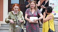 Iva Jan�urová na premié�e dokumentu Jan�urka