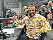 Karlos Vémola v roli komentátora