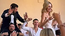 Petr Mrázek se oenil s krásnou Sárou!