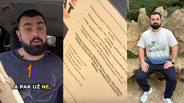 Lepší kvalita objednávek jídla pro známého youtubera JdemeŽrát? Běžná praxe, míní odborník