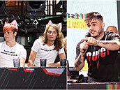 Zápasník Clash of the Stars Samir Margina pozurá�el svoje t�i soupe�e i celou...