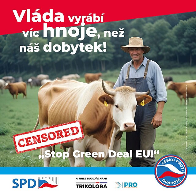 SPD Tomia Okamury spolen s koalinmi partnery spustila velice ostrou pedvolebn kampa.