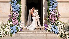 Svatba Davida Pastr�áka s Rebeccou Rohlsson