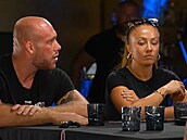 Hanka Gelnarová b�hem B4 The Clash