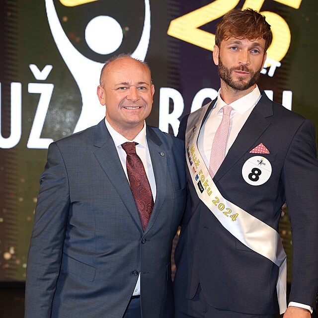 Jakub Mdl s prezidentem soute Davidem Novotnm