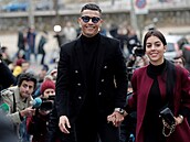 Cristiano Ronaldo a Georgina Rodríguez