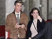 Cristiano Ronaldo a Georgina Rodríguez