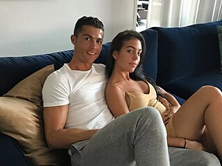 Cristiano Ronaldo a Georgina Rodr�guez