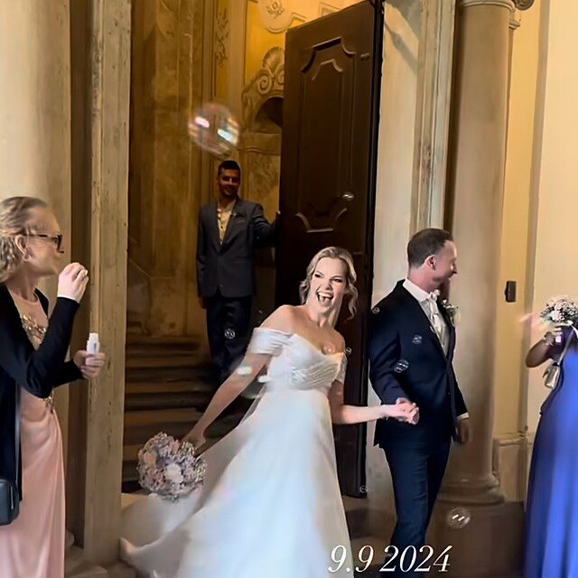 Mark�ta Poul��kov� se vdala